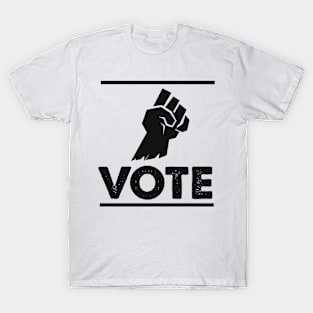 ✭ VOTE ✭ MAKE a Difference ✭ Activism Quote T-Shirt